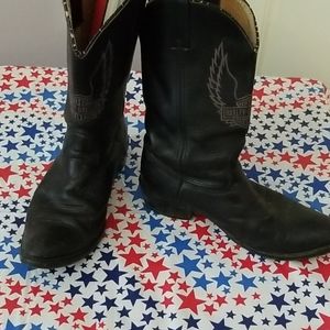 Men's vintage HD motorcycle boots